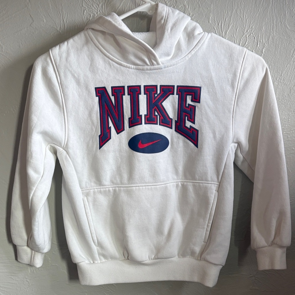 Nike White Hoodie